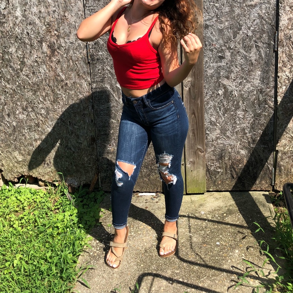 American eagle distressed jeans
